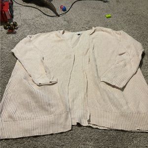 Cream cardigan